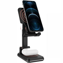 Load image into Gallery viewer, Dual 10W Wireless Charger, 2-Coils Stand Foldable Fast - AWJ96