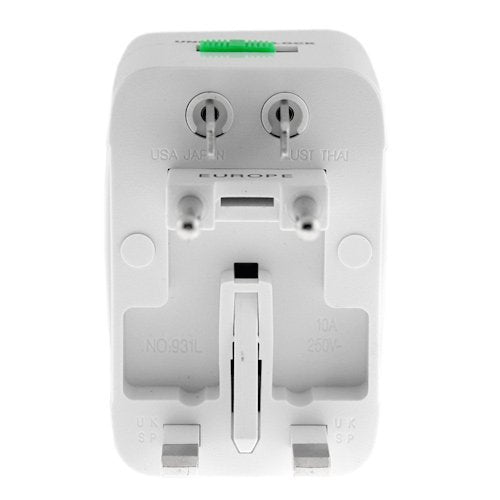 International Charger, Plug Converter Adapter Travel USB Port - AWD21