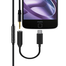 Load image into Gallery viewer, Mono Headset, Single Microphone Earphone Type-C Adapter - AWT22