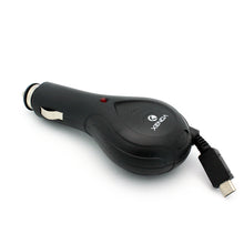 Load image into Gallery viewer, Car Charger, Power DC Socket MicroUSB Retractable - AWU18