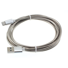 Load image into Gallery viewer, Metal USB Cable, Power Charger Cord Type-C 6ft - AWF44