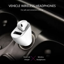 Load image into Gallery viewer, Wireless Earphone, Single Earbud Headphone Mono Headset Docking Car Charger - AWL89