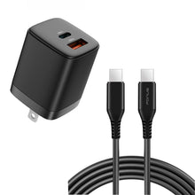 Load image into Gallery viewer, 38W PD Home Charger, Power Cord USB-C 6ft Long Cable Fast Type-C - AWG88