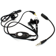 Load image into Gallery viewer, Headset, Headphones Hands-free Microphone Earphones 2.5mm to 3.5mm Adapter - AWG21