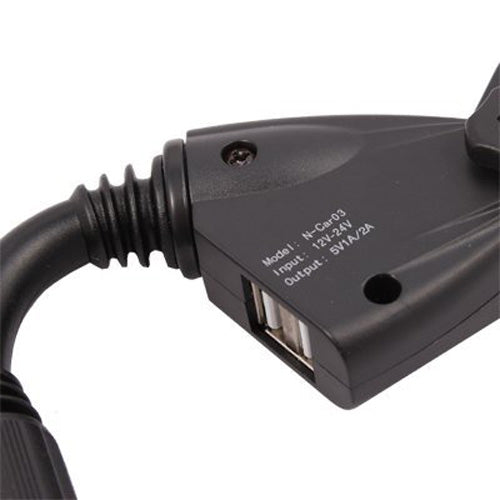 Car Mount, USB Port DC Socket Holder Charger - AWD52