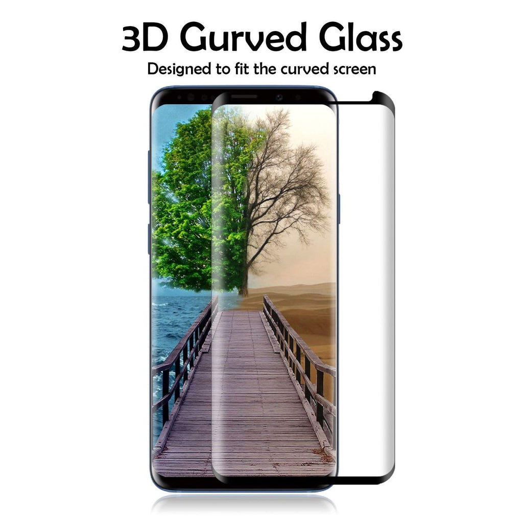 Screen Protector, Full Cover Curved Edge 5D Touch Tempered Glass - AWR57