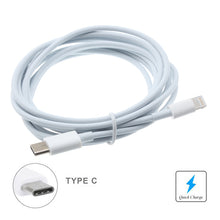 Load image into Gallery viewer, USB Cable, Power Charger Type-C to iPhone 6ft - AWR28
