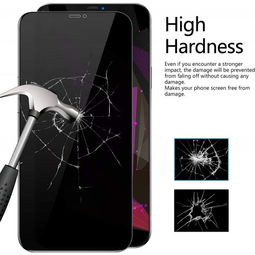 Privacy Screen Protector, Anti-Peep Anti-Spy Curved Tempered Glass - AWG28