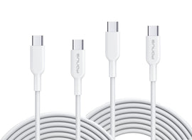 6ft and 10ft Long PD USB-C Cables, USB-C to USB-C Power Wire TYPE-C to TYPE-C Cord Fast Charge - AWY64