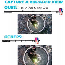 Load image into Gallery viewer, Tripod Selfie Stick, Built-in Remote Shutter Monopod Wireless - AWRS1