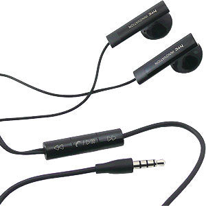 Wired Earphones, Headset 3.5mm Handsfree Mic Headphones - AWF42