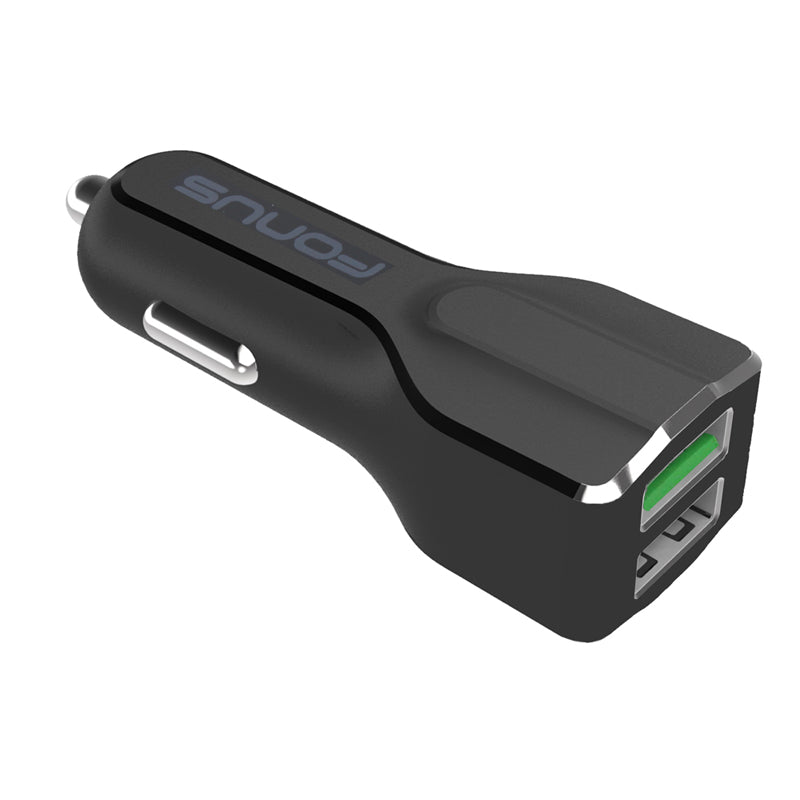 Car Charger, Adapter Power 2-Port USB 30W - AWA68