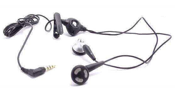 Wired Earphones, Headset 3.5mm Handsfree Mic Headphones - AWA25