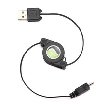 Load image into Gallery viewer, USB Cable, Power Charger MicroUSB Retractable - AWC92