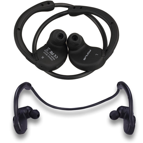 Wireless Headphones, Neckband Folding Hands-free Mic Sports Earphones - AWD15