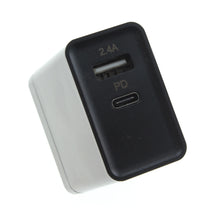 Load image into Gallery viewer, Quick Home Charger, Travel Type-C PD 2-Port USB 30W - AWR37