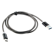Load image into Gallery viewer, Metal USB Cable, Power Charger Cord Type-C 3ft - AWE82