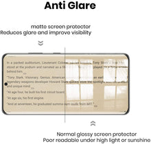 Load image into Gallery viewer, 3 Pack Matte Screen Protector, Fingerprint Works Anti-Fingerprint Anti-Glare TPU Film - AW3Z36