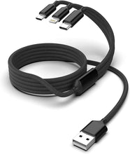 Load image into Gallery viewer, 3-in-1 USB Cable, USB-C Power Cord Charging Wire - AWG86