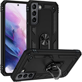 Hybrid Case Cover, Armor Shockproof Kickstand Metal Ring - AWZ03