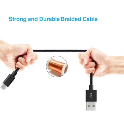 6ft USB Cable, Wire Power Charger Cord Type-C - AWK27