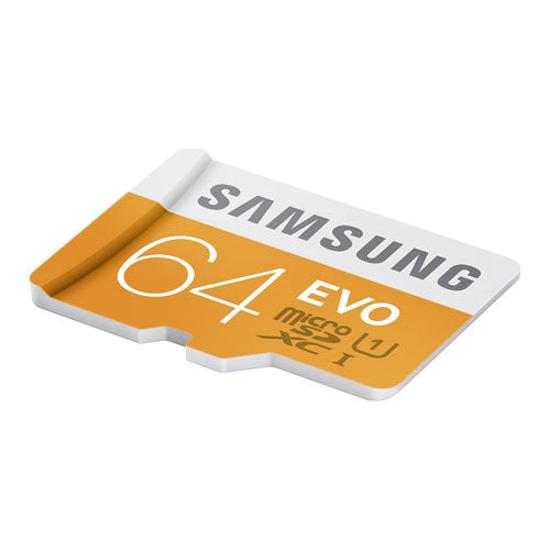 64GB Memory Card, Class 10 MicroSD High Speed Samsung Evo - AWI98