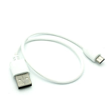 Load image into Gallery viewer, Short USB Cable, Cord Charger MicroUSB 1ft - AWM91