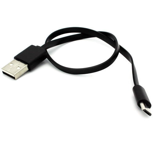 Short USB Cable, Power Cord Charger MicroUSB - AWC29