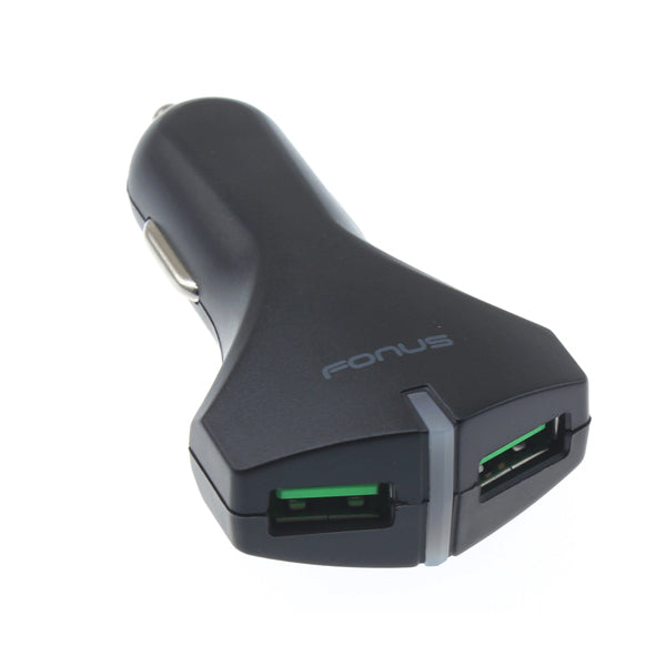 Car Charger, Adapter Power 2-Port USB 36W Fast - AWM49