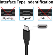 Load image into Gallery viewer, 3ft and 6ft Long USB-C Cables, Data Sync Power Wire TYPE-C Cord Fast Charge - AWY74