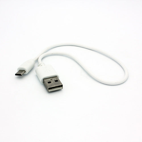 Short USB Cable, Cord Charger MicroUSB 1ft - AWM91