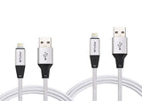6ft and 10ft Long USB Cables, Data Sync Wire Power Cord Fast Charge - AWY58