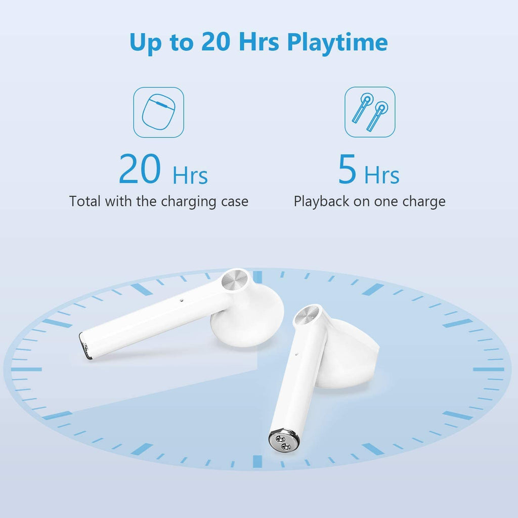 TWS Earphones, True Stereo Headphones Earbuds Wireless - AWXY6