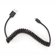 Load image into Gallery viewer, Car Charger, Quick Charge Coiled Cable 2-Port USB 24W Fast - AWK23
