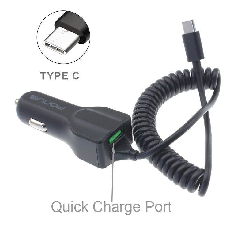 Car Charger, Adapter Power Type-C 30W - AWM56