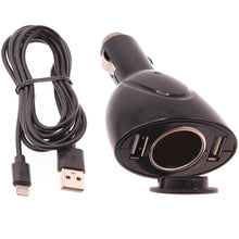 Load image into Gallery viewer, 2-Port USB Charger,  Adapter DC Socket Power Cord 6ft Long Cable  - AWA91 1557-1
