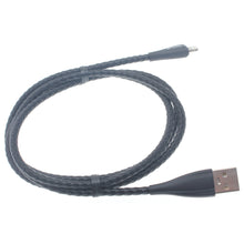Load image into Gallery viewer, Metal USB Cable, Wire Power Charger Cord 3ft - AWL61