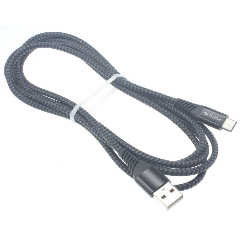 10ft USB Cable, Wire Power Charger Cord Type-C - AWL64
