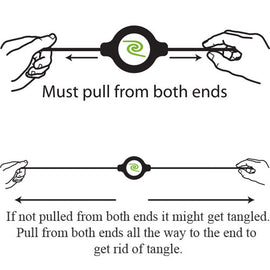 Retractable Earphones, Handsfree Headset Hands-free Headphones - AWB63