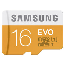 Load image into Gallery viewer, 16GB Memory Card, Class 10 MicroSD High Speed Samsung Evo - AWR88