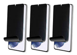 3 Pack Privacy Screen Protector, Anti-Spy Anti-Peep Fingerprint Works TPU Film - AW3Z22