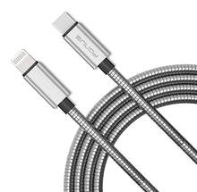 Load image into Gallery viewer, PD Metal USB-C Cable, Fast Charger Type-C to iPhone Long 6ft - AWE34