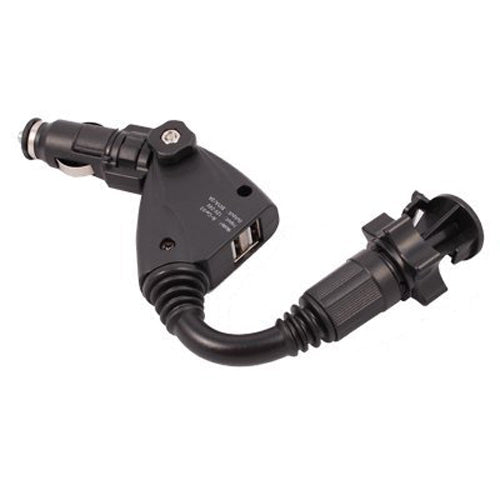 Car Mount, USB Port DC Socket Holder Charger - AWD52