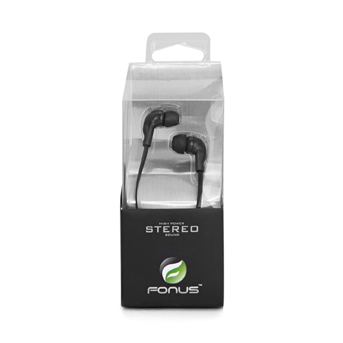 Wired Earphones, Headset 3.5mm Handsfree Mic Headphones - AWK01