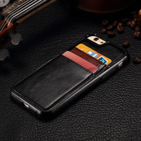 Leather Case, Cover Wallet Slots Card ID - AWN19