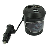 Car Charger, Adapter Power 2-Port Cup Holder - AWA63
