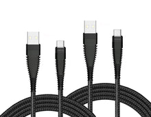 Load image into Gallery viewer, 6ft and 10ft Long USB-C Cables, Data Sync Power Wire TYPE-C Cord Fast Charge - AWY75