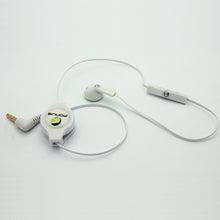 Load image into Gallery viewer, Retractable Mono Earphone, Handsfree Headset 3.5mm w Mic Headphone - AWJ79