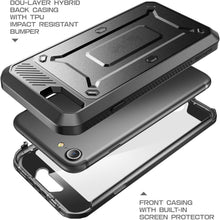 Load image into Gallery viewer, Case Belt Clip,  Slim Fit Hybrid Built-in Screen Protector Swivel Holster  - AWN33 124-4