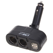Load image into Gallery viewer, Car Charger Splitter, Adapter Power 2-Port USB DC Socket - AWD80